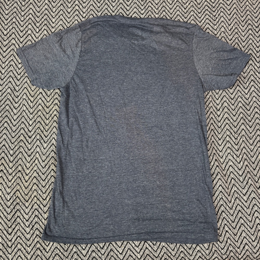 Lost Bros Disney Frozen 2 Inspired Gray Graphic Tee with Colorful Design - Picture 4 of 4